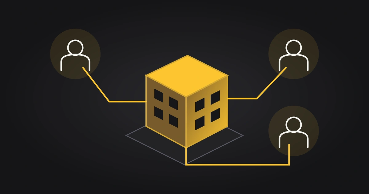 An organisation connected to people with different buying responsibilities