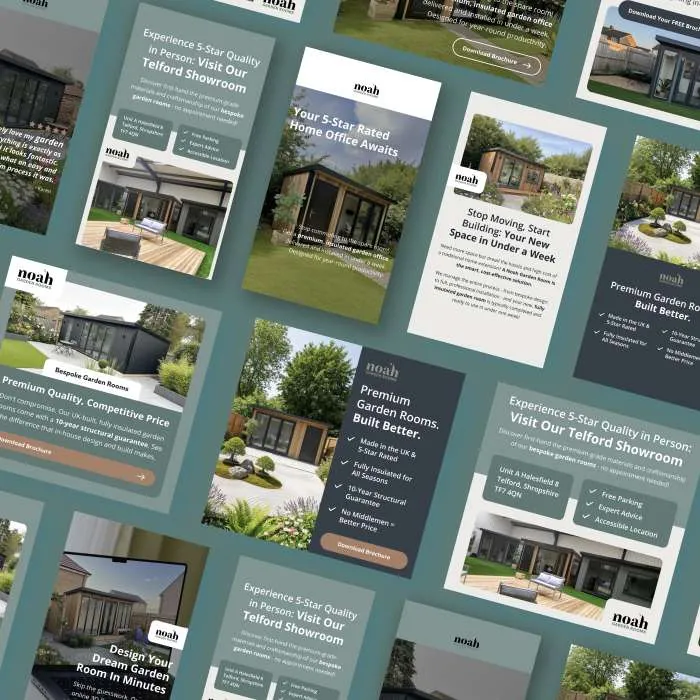 Noah Garden Rooms Google ads