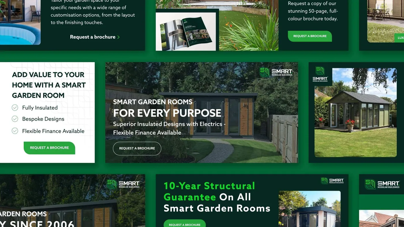 SMART® Modular Buildings display and remarketing ads